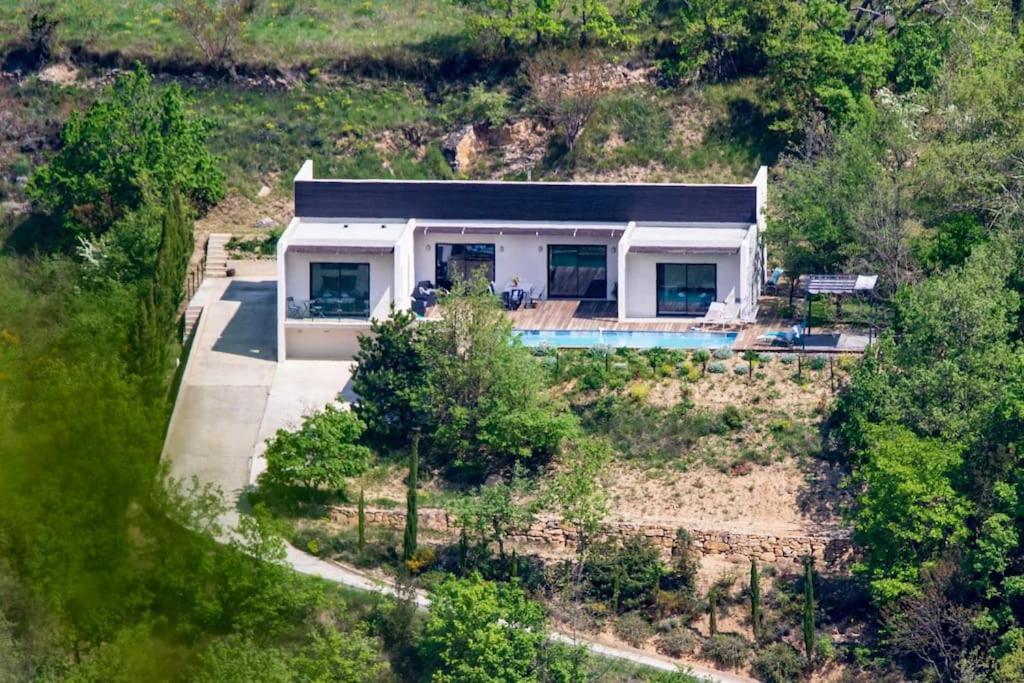 Villa Blanche, Contemporary, Cathars, Couiza, Carcassonne Exteriér fotografie