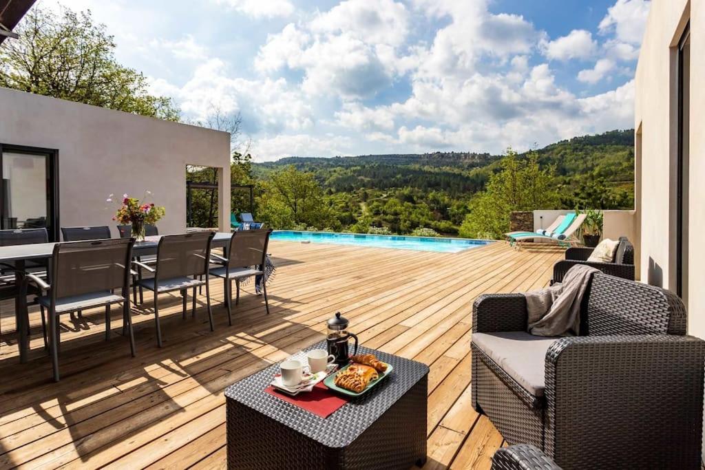 Villa Blanche, Contemporary, Cathars, Couiza, Carcassonne Exteriér fotografie