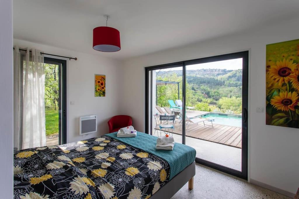 Villa Blanche, Contemporary, Cathars, Couiza, Carcassonne Exteriér fotografie