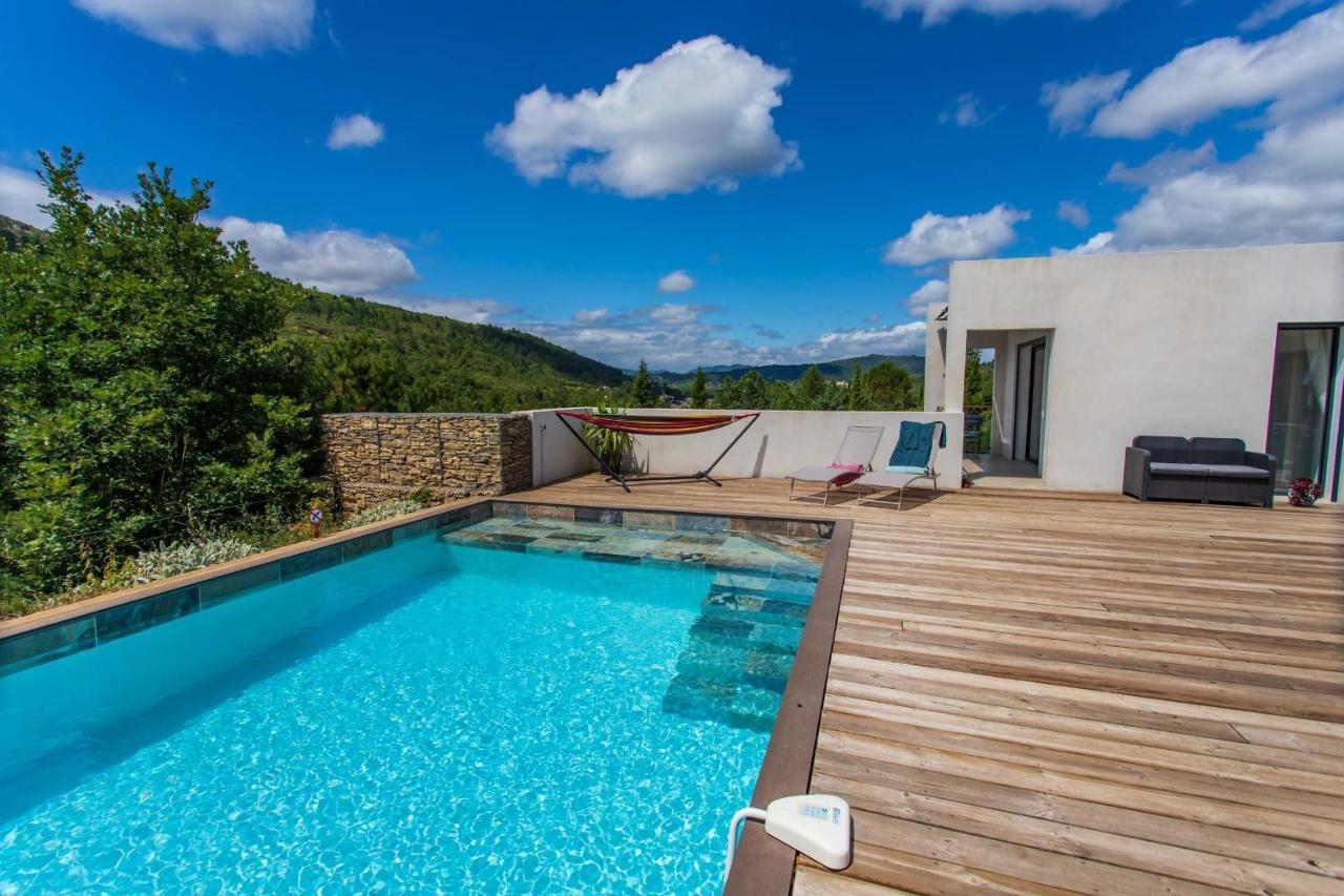 Villa Blanche, Contemporary, Cathars, Couiza, Carcassonne Exteriér fotografie