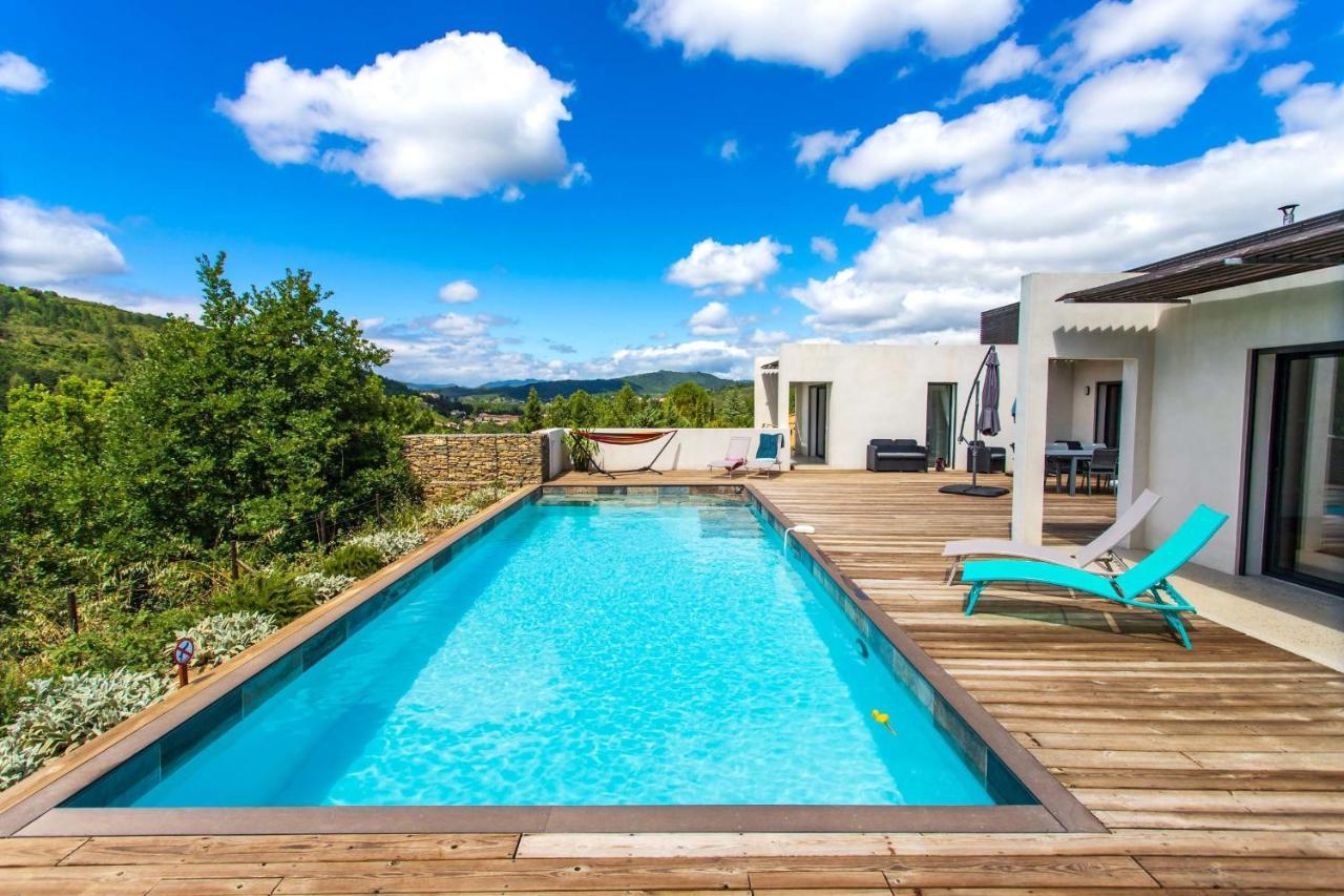 Villa Blanche, Contemporary, Cathars, Couiza, Carcassonne Exteriér fotografie