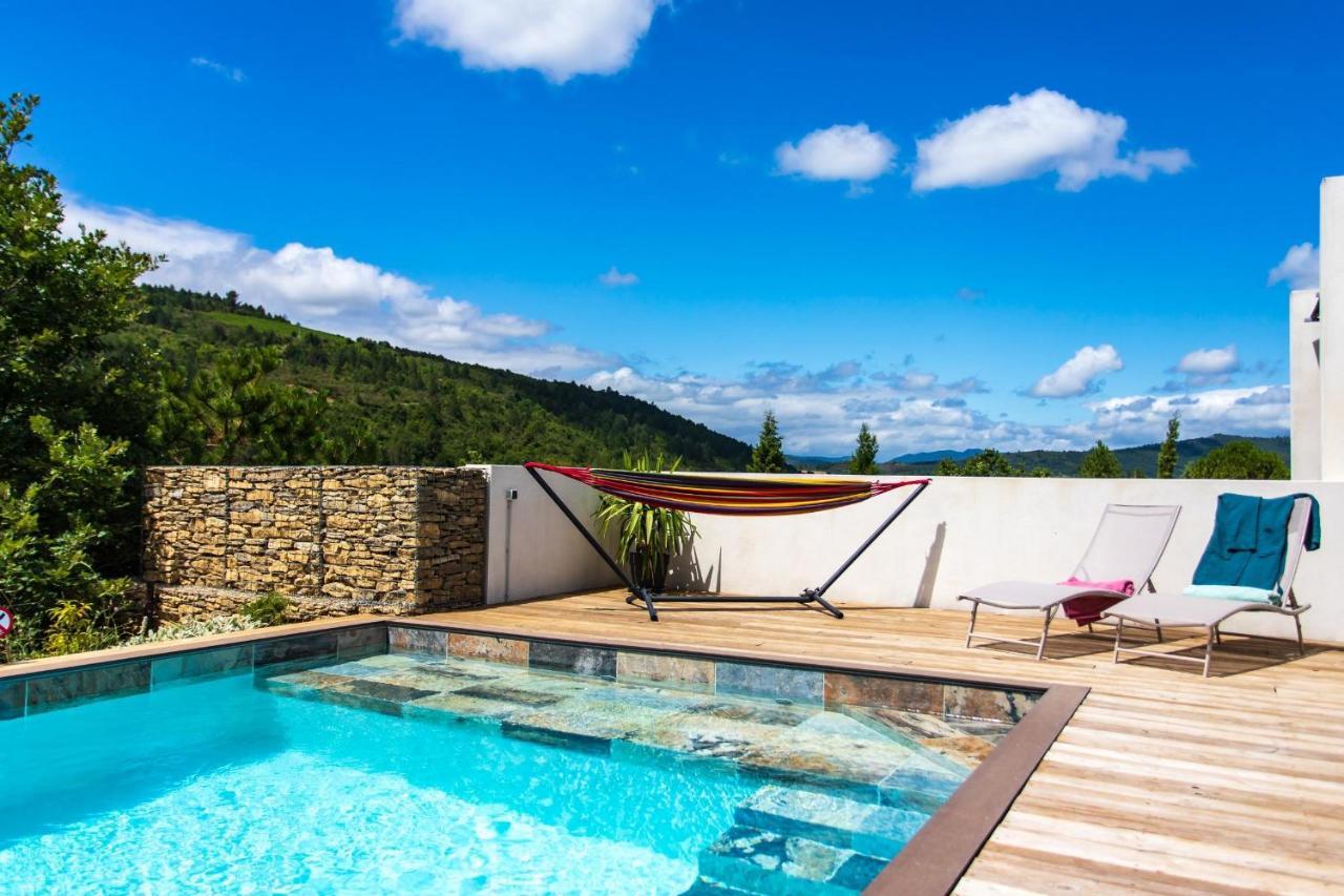 Villa Blanche, Contemporary, Cathars, Couiza, Carcassonne Exteriér fotografie