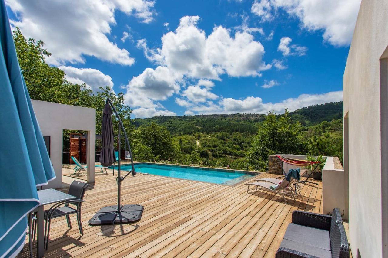 Villa Blanche, Contemporary, Cathars, Couiza, Carcassonne Exteriér fotografie