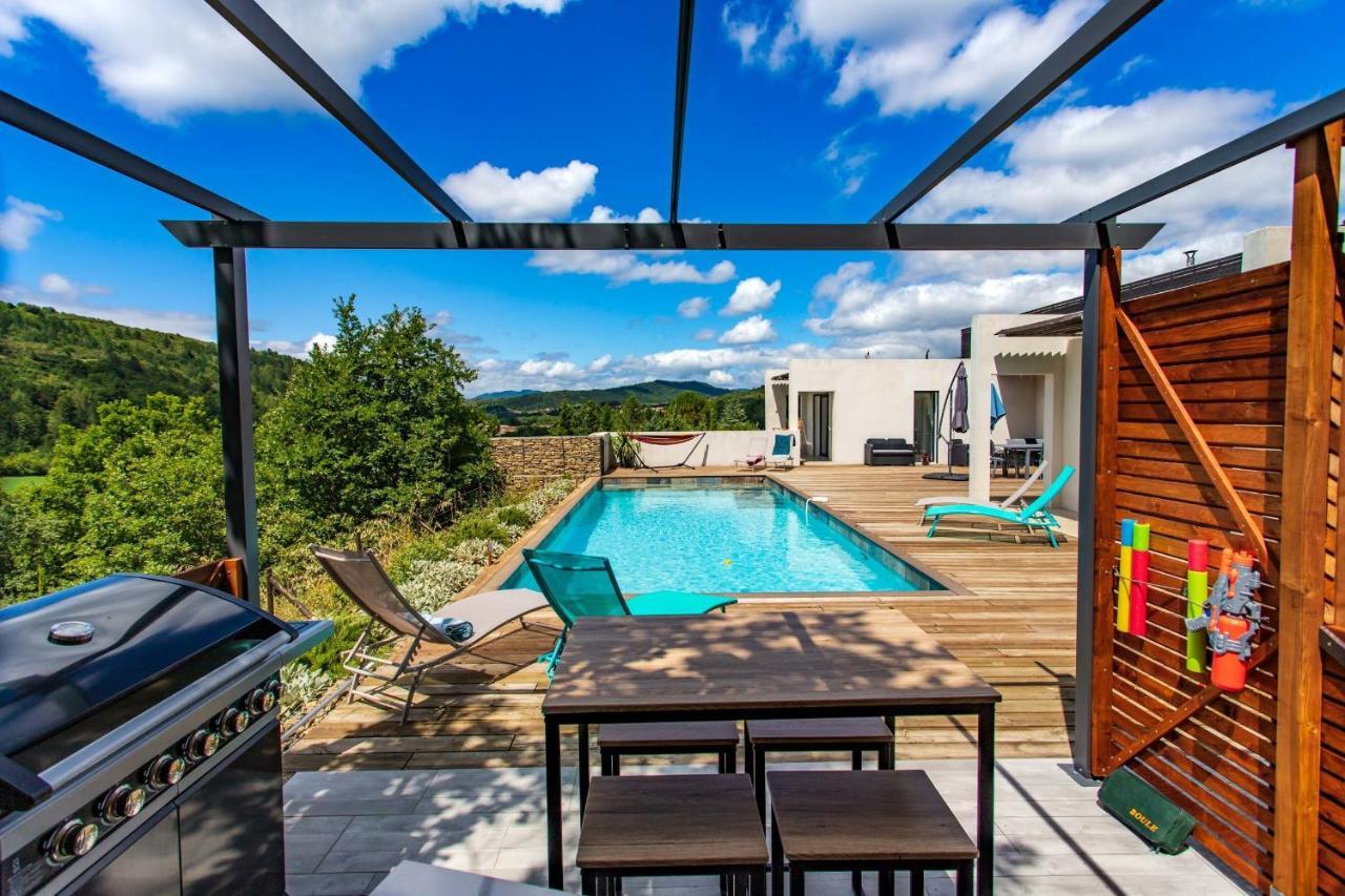 Villa Blanche, Contemporary, Cathars, Couiza, Carcassonne Exteriér fotografie