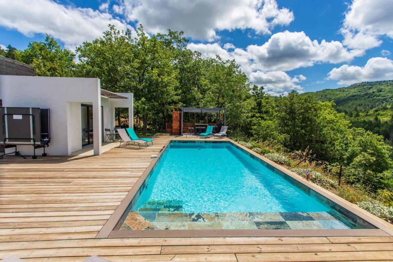 Villa Blanche, Contemporary, Cathars, Couiza, Carcassonne Exteriér fotografie